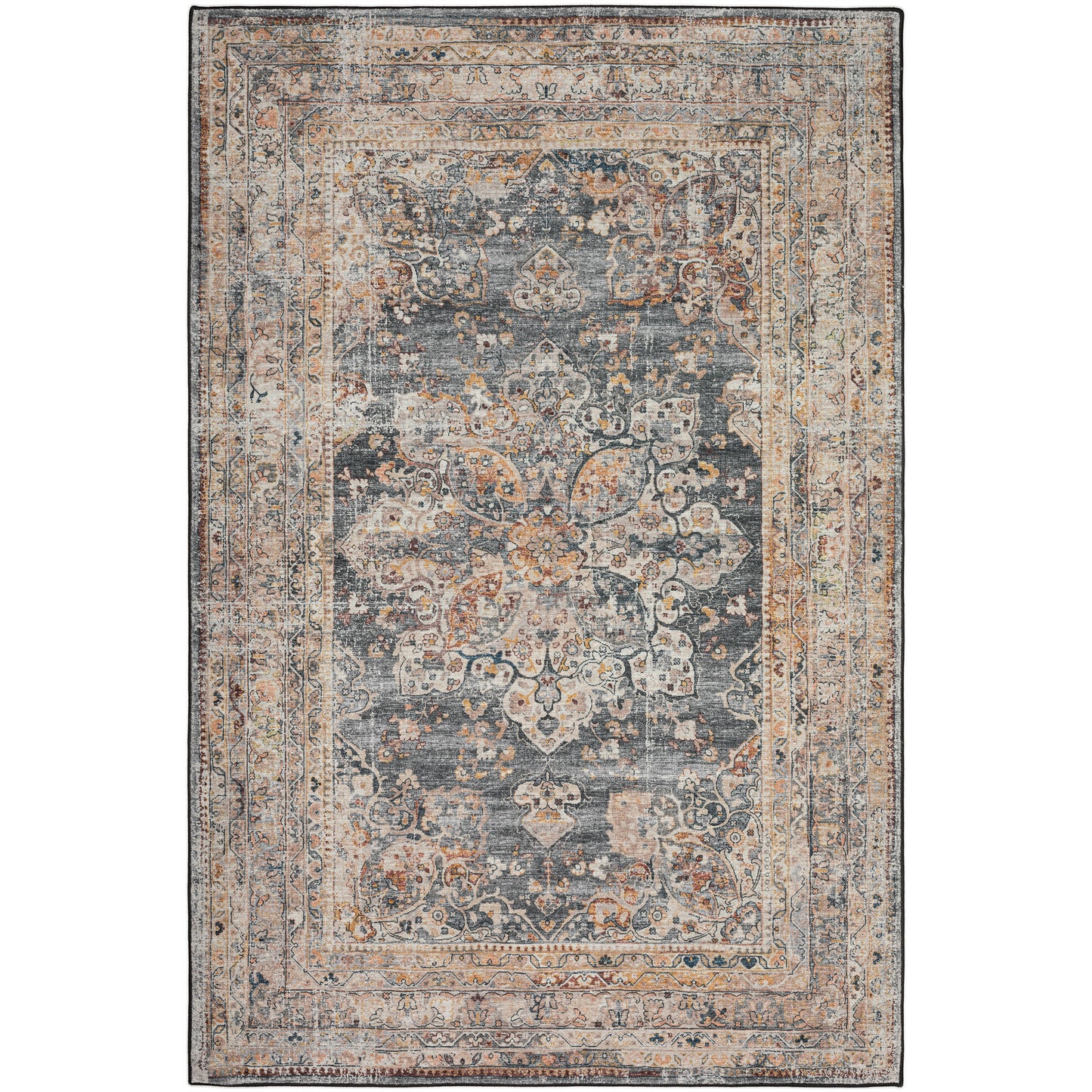 Dalyn Rugs Jericho  Charcoal  Traditional