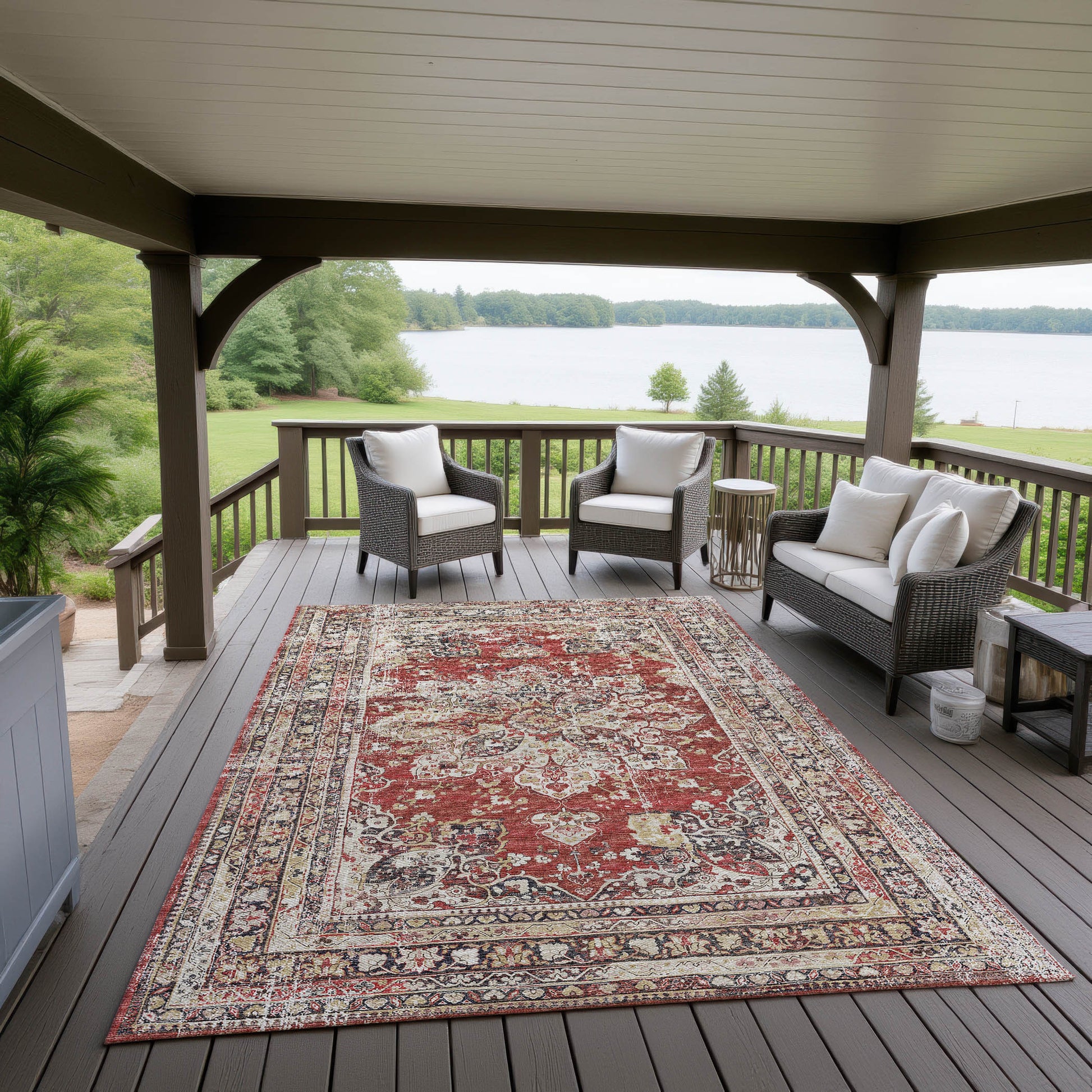 Dalyn Rugs Jericho  Garnet  Traditional