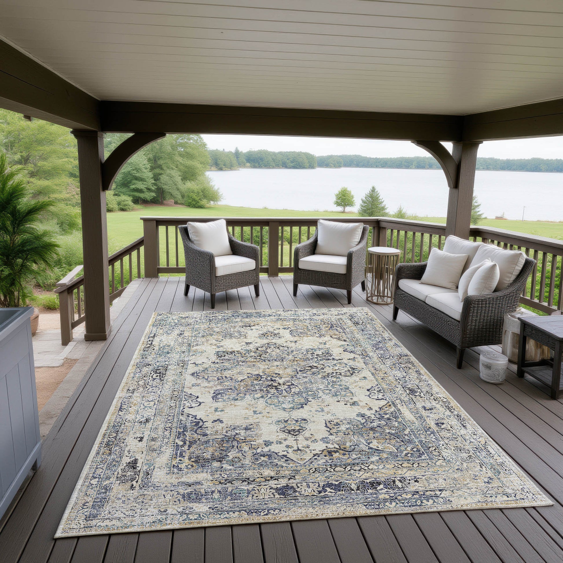 Dalyn Rugs Jericho  Linen  Traditional