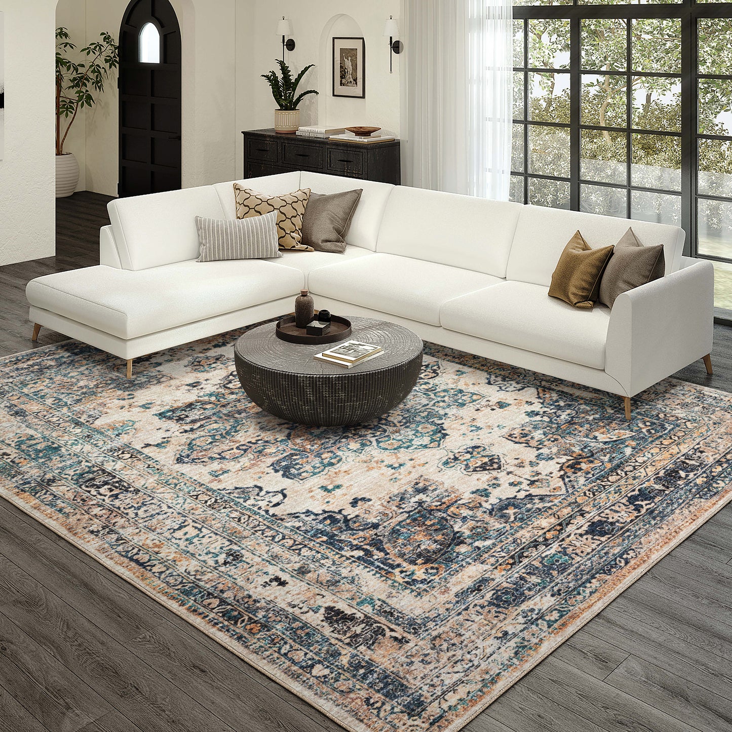 Dalyn Rugs Jericho  Linen  Traditional