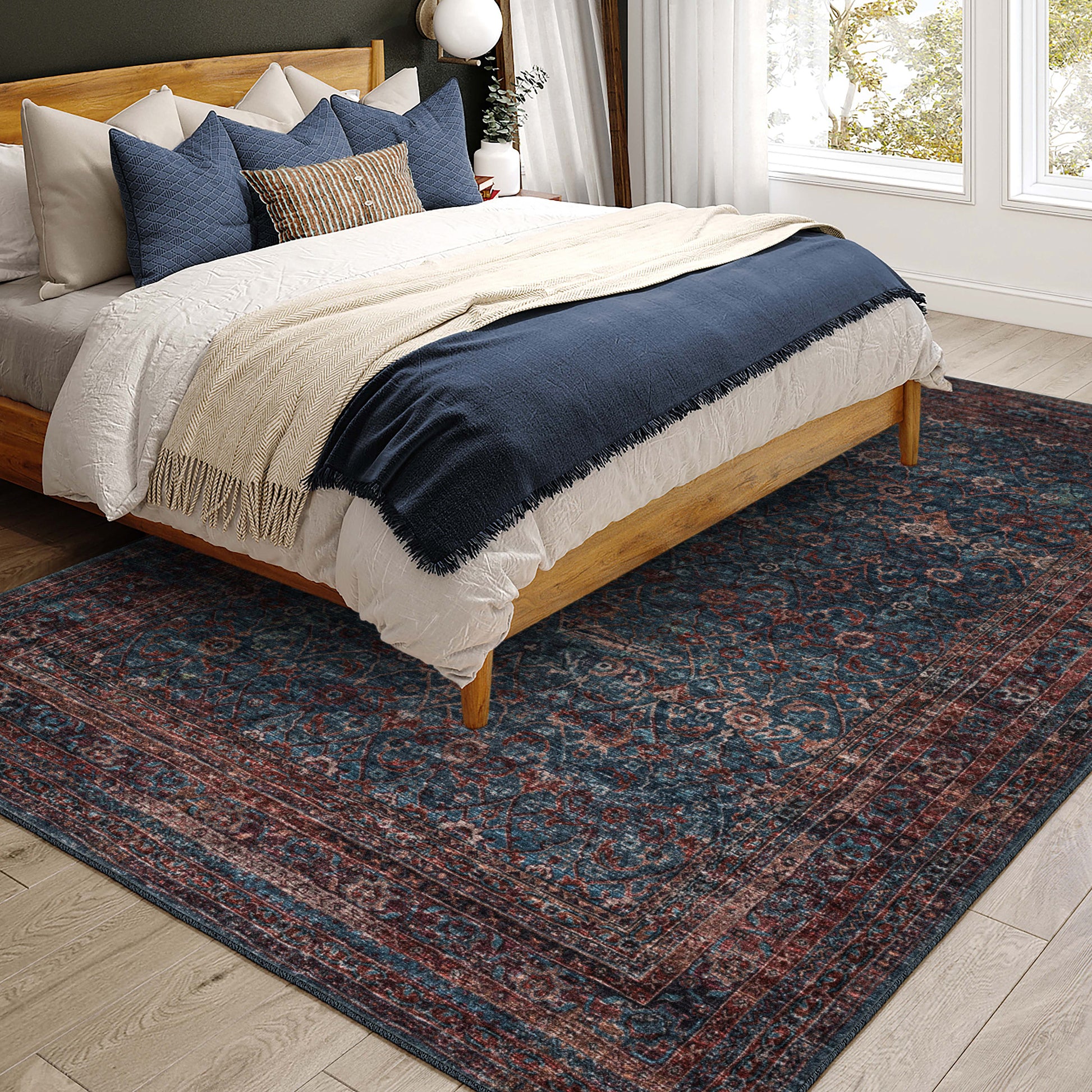 Dalyn Rugs Jericho  Navy  Traditional