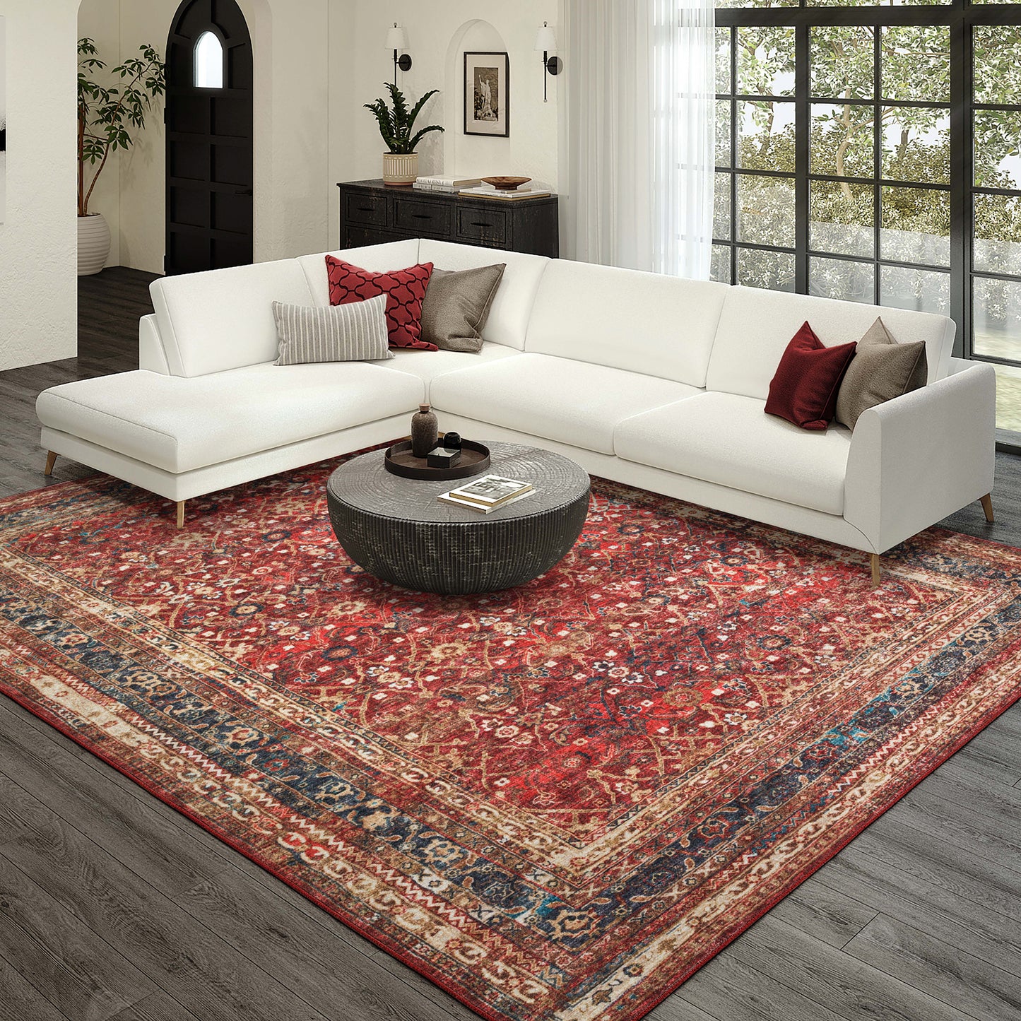 Dalyn Rugs Jericho  Scarlett  Traditional