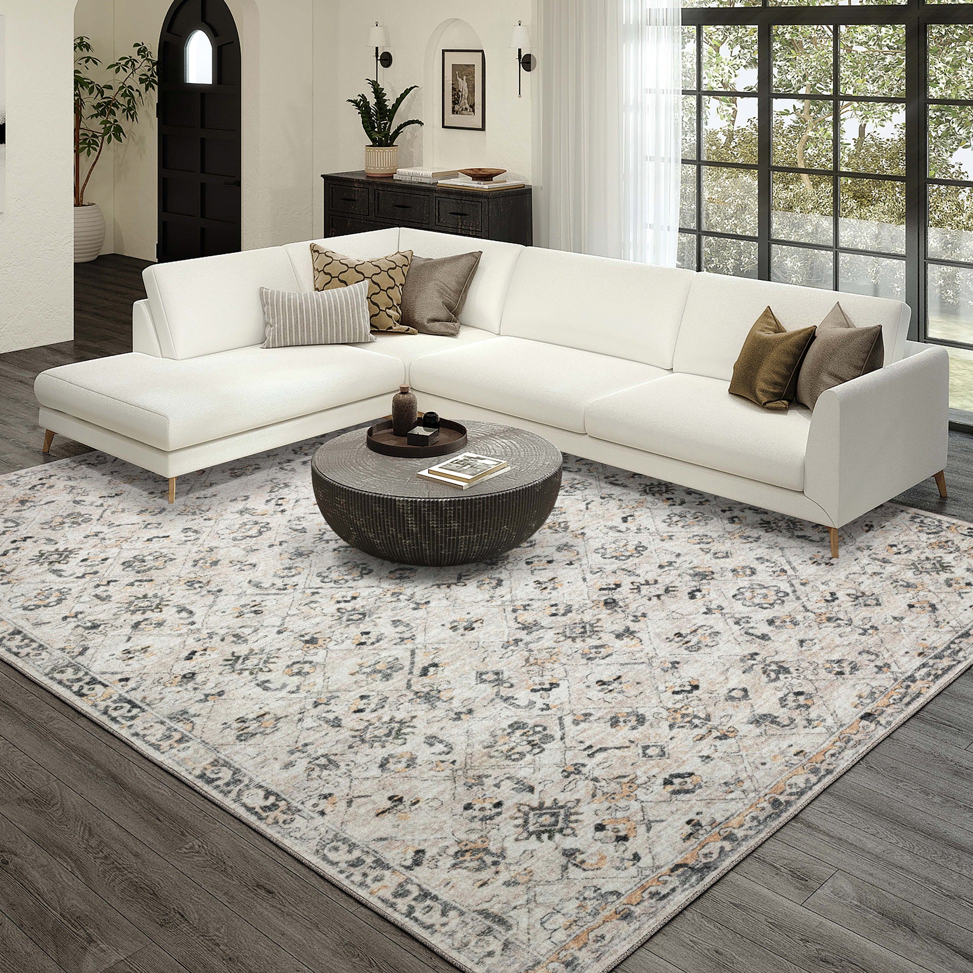 Dalyn Rugs Jericho  Mink  Traditional