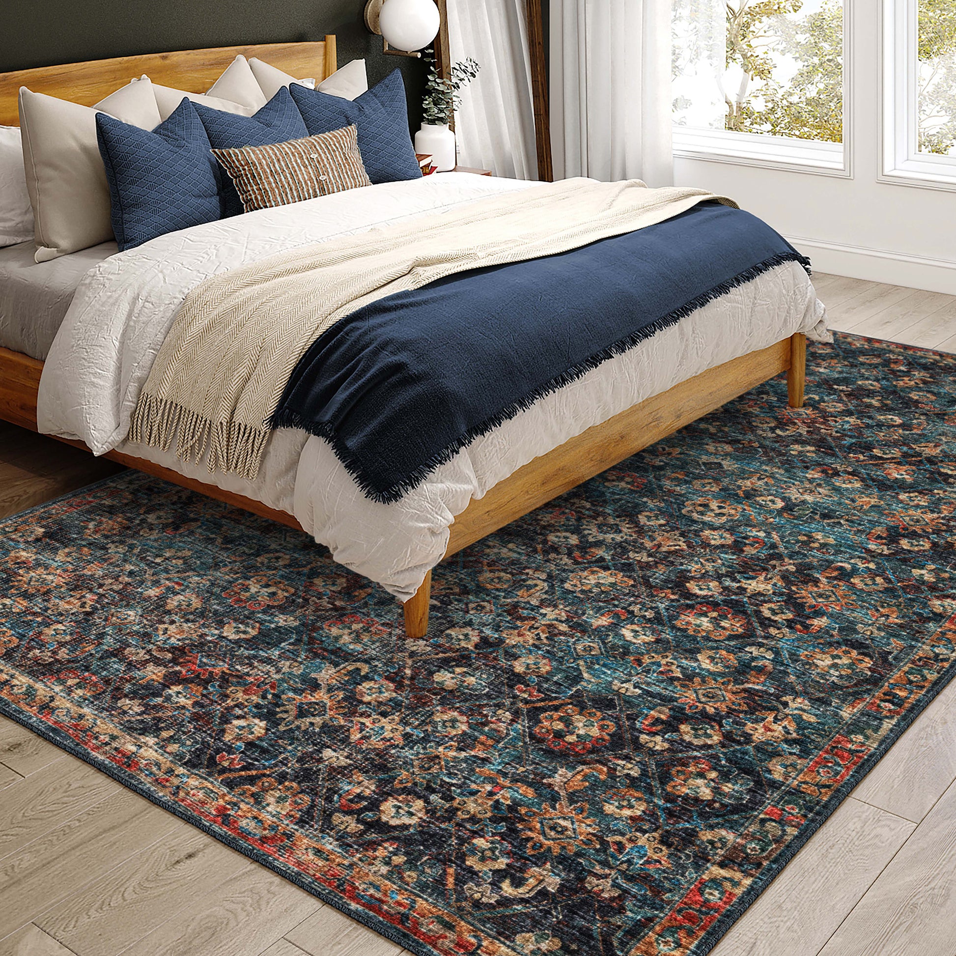 Dalyn Rugs Jericho  Navy  Traditional