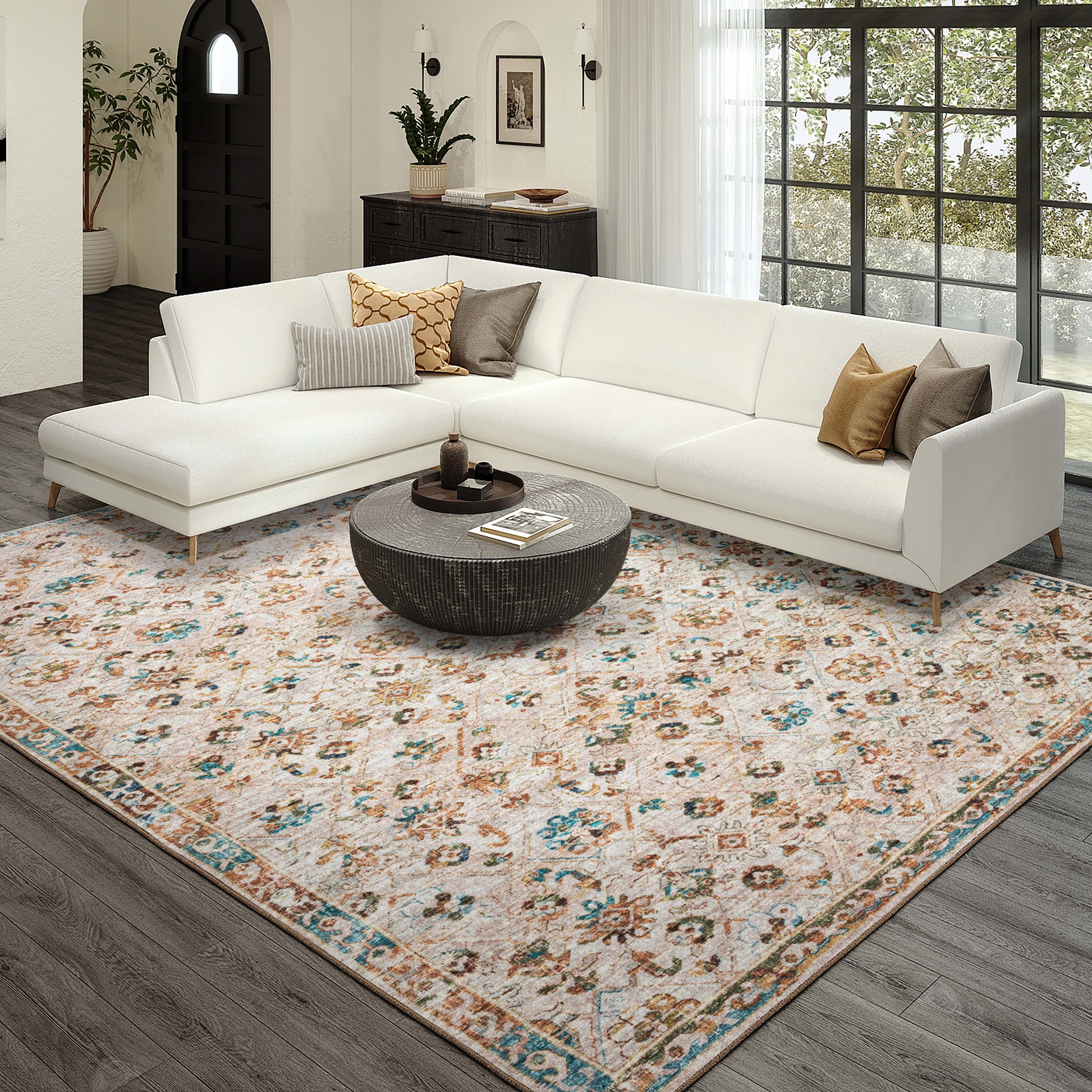 Dalyn Rugs Jericho  Parchment  Traditional