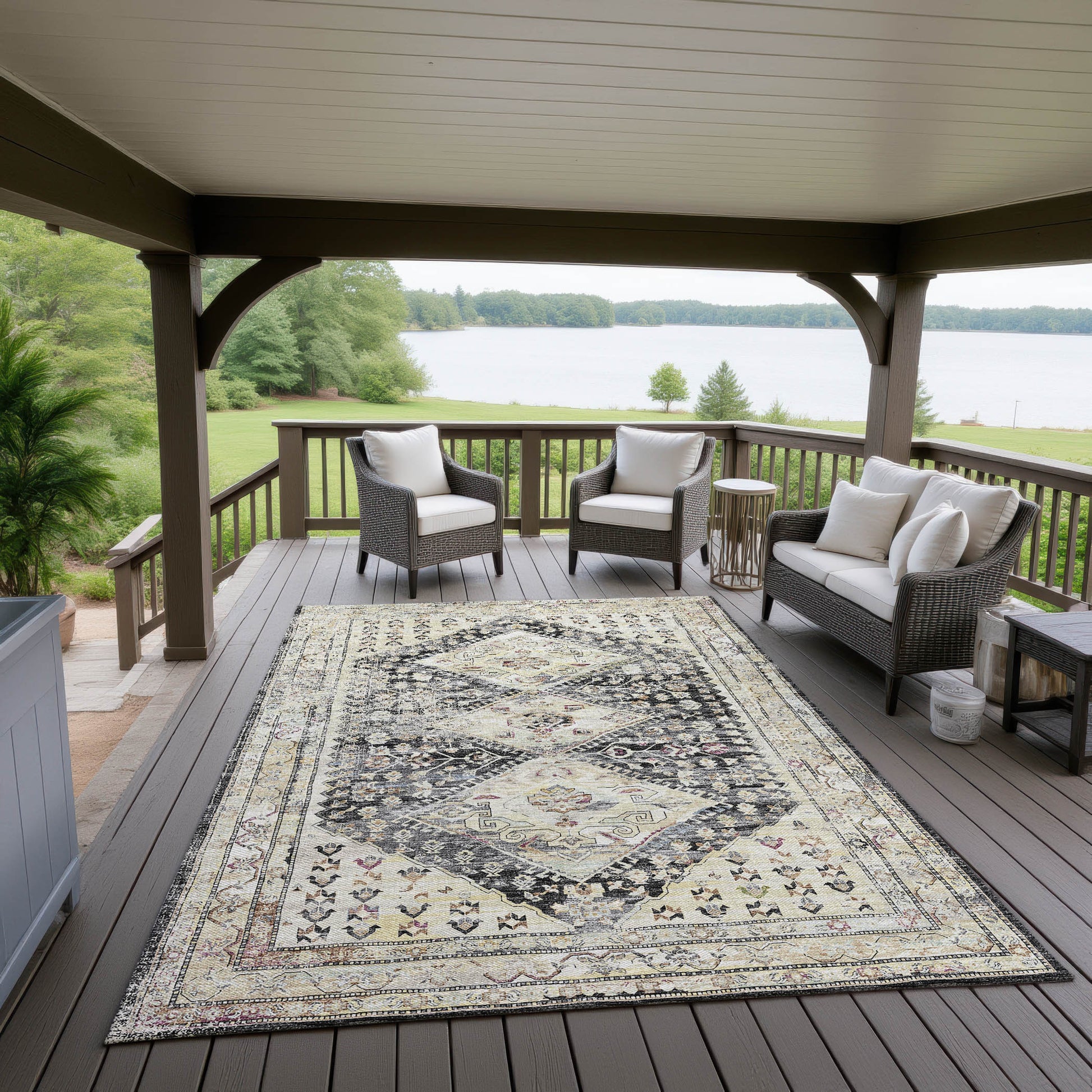 Dalyn Rugs Jericho  Midnight  Traditional