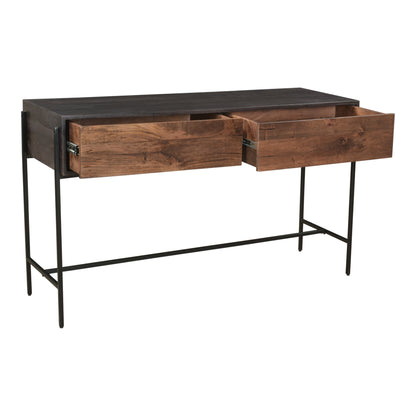 Moes Home Console Tables Tobin Brown Modern Furniture