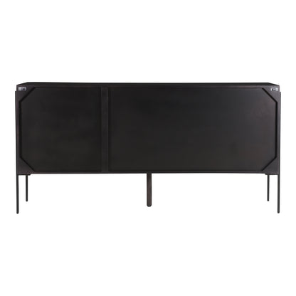Moes Home Sideboards Tobin Grey Modern Furniture