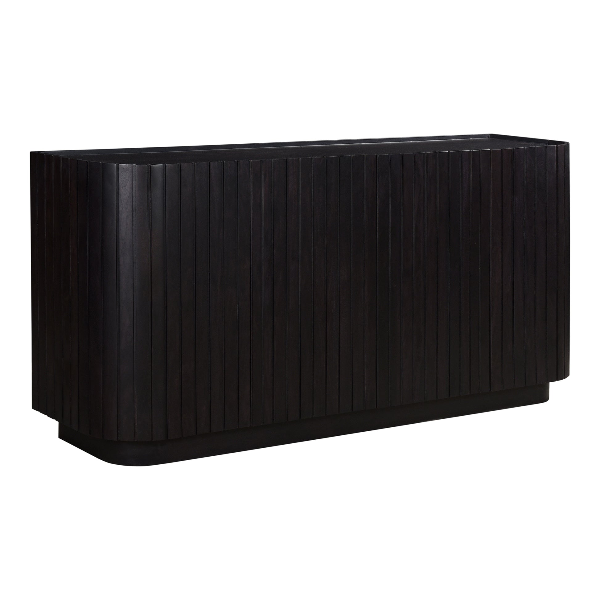 Moes Home Sideboards Povera Black Contemporary Furniture