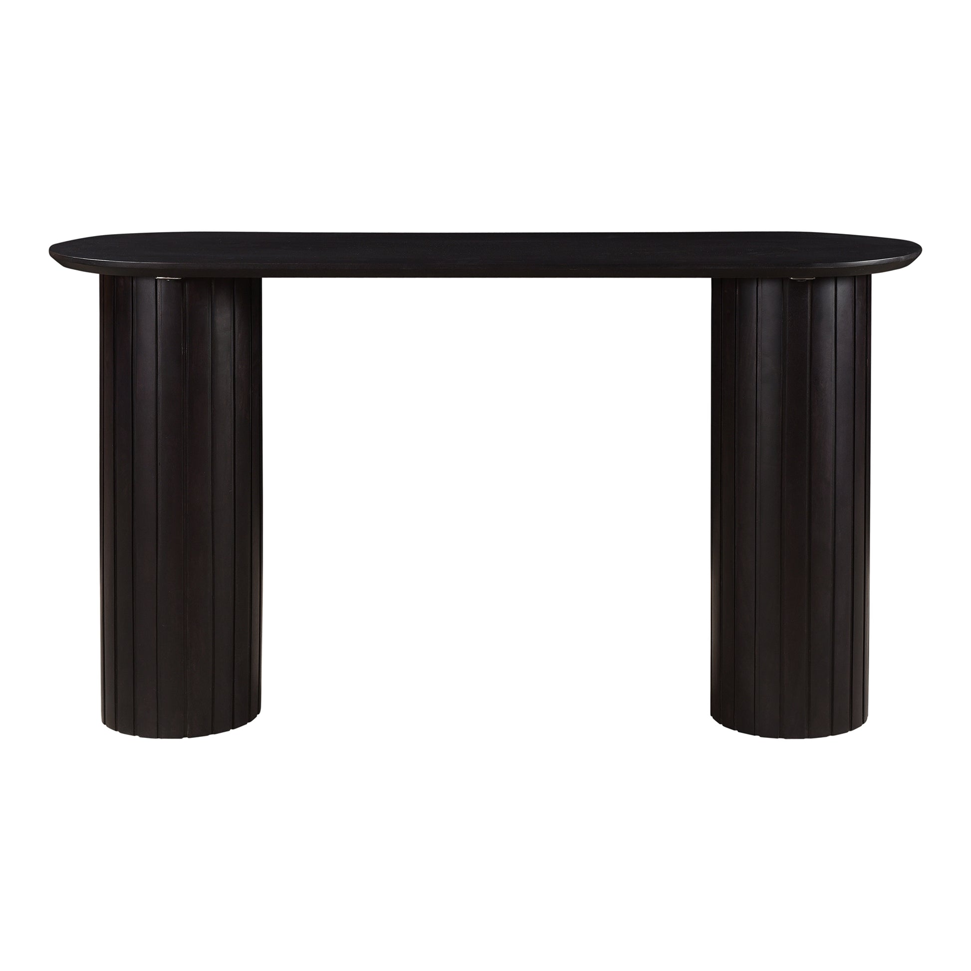Moes Home Console Tables Povera Black Contemporary Furniture