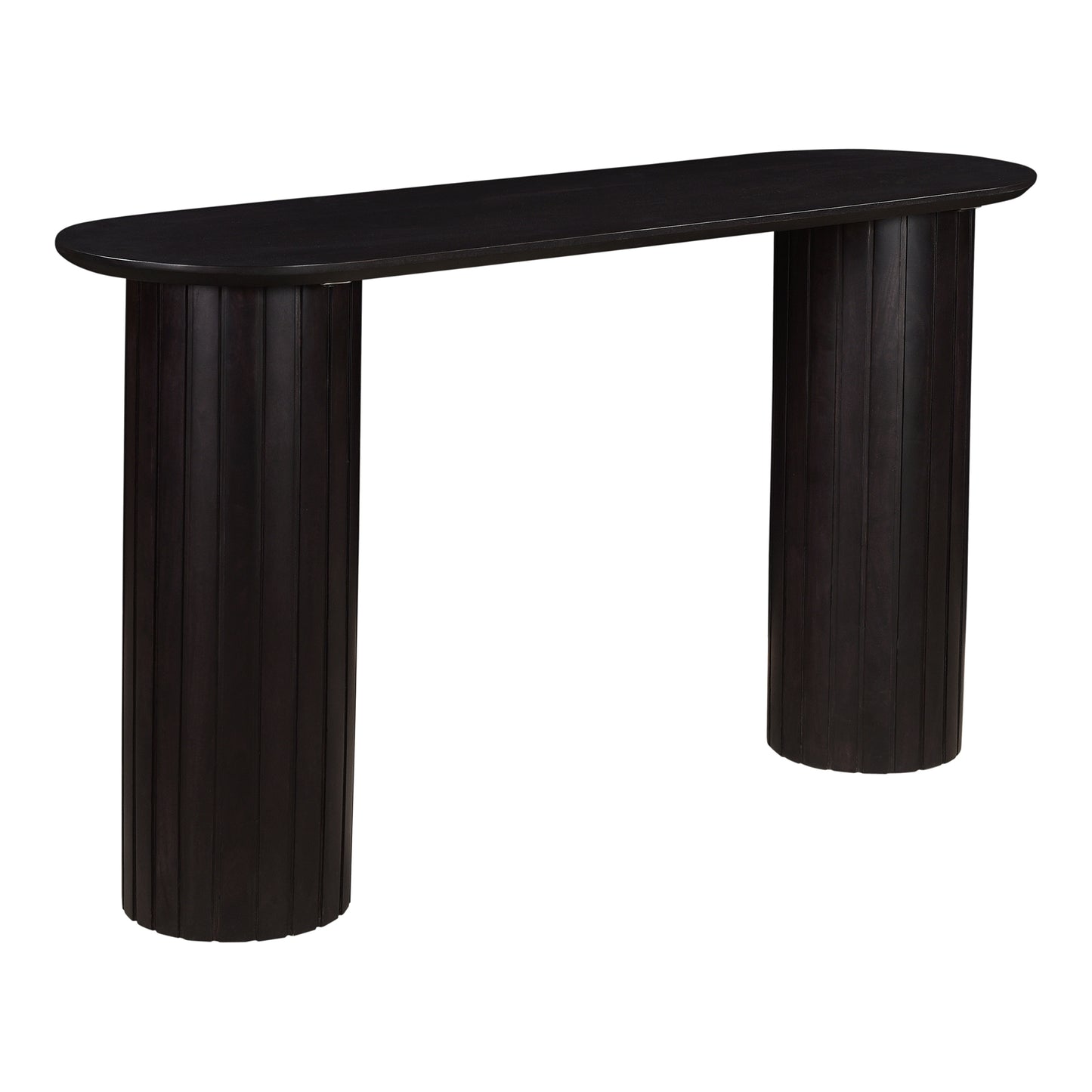 Moes Home Console Tables Povera Black Contemporary Furniture