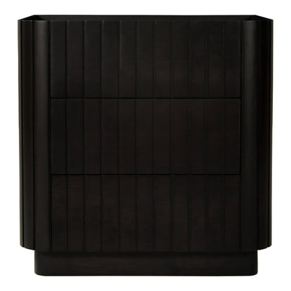 Moes Home Dressers Povera Black Contemporary Furniture
