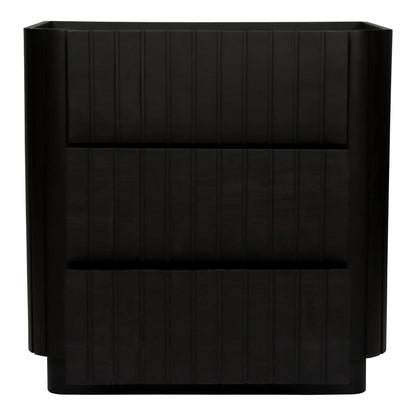 Moes Home Dressers Povera Black Contemporary Furniture
