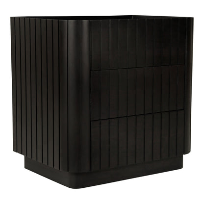 Moes Home Dressers Povera Black Contemporary Furniture