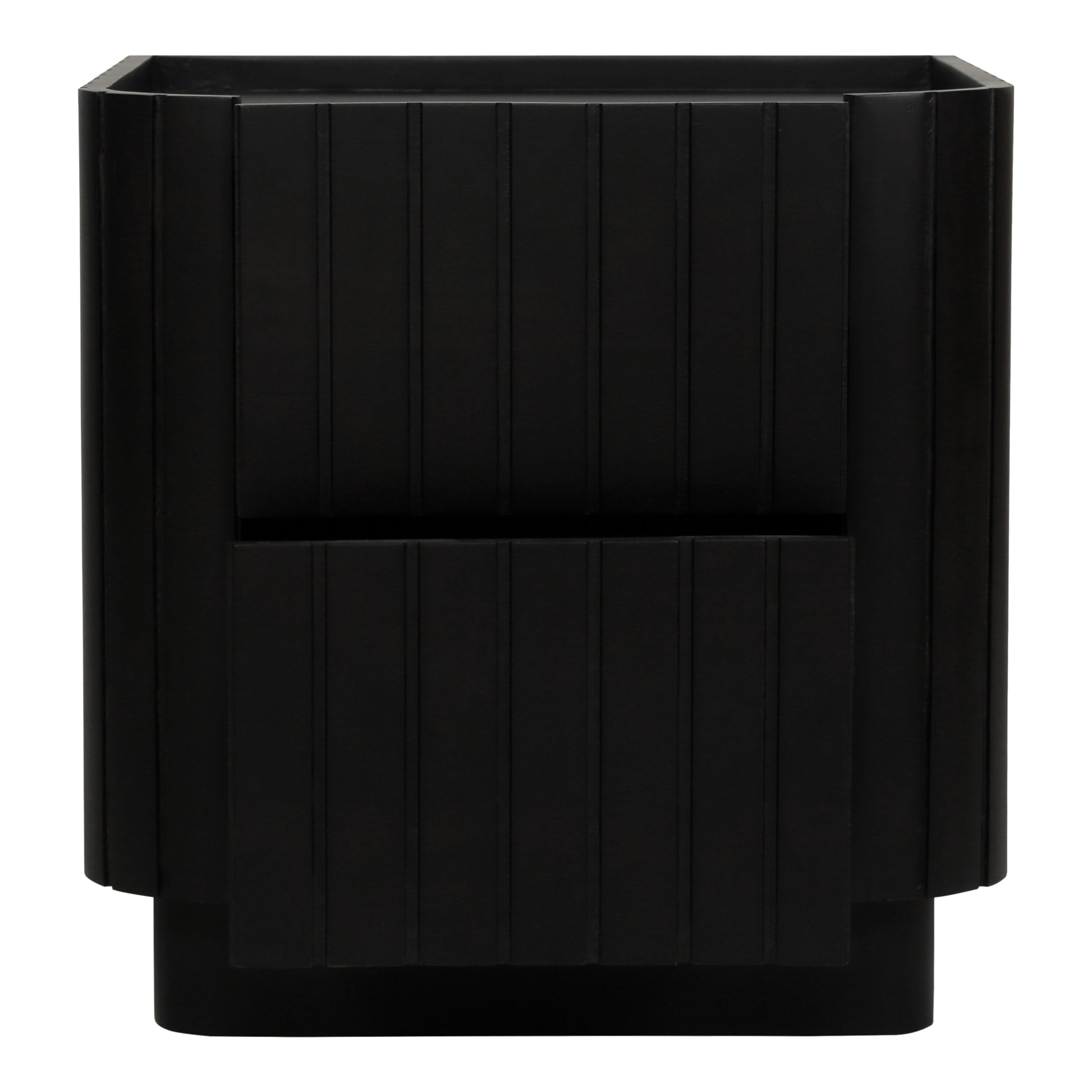 Moes Home Nightstands Povera Black Contemporary Furniture