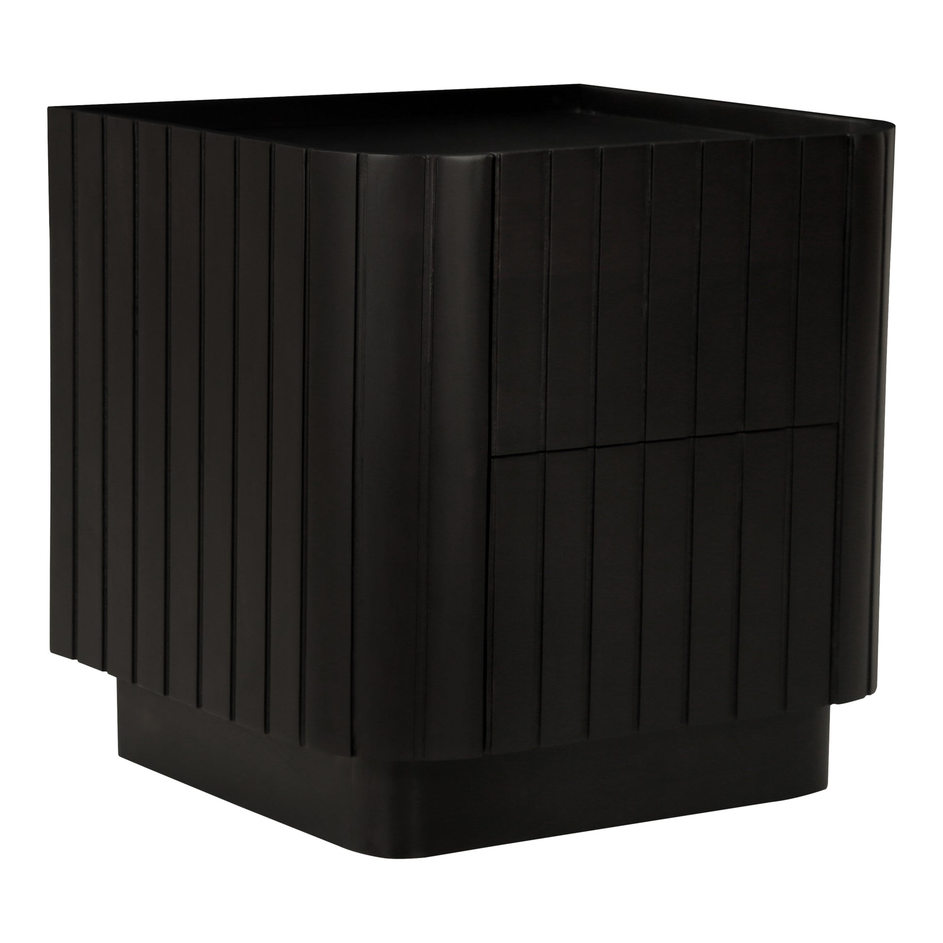 Moes Home Nightstands Povera Black Contemporary Furniture