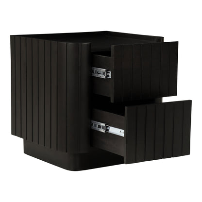 Moes Home Nightstands Povera Black Contemporary Furniture