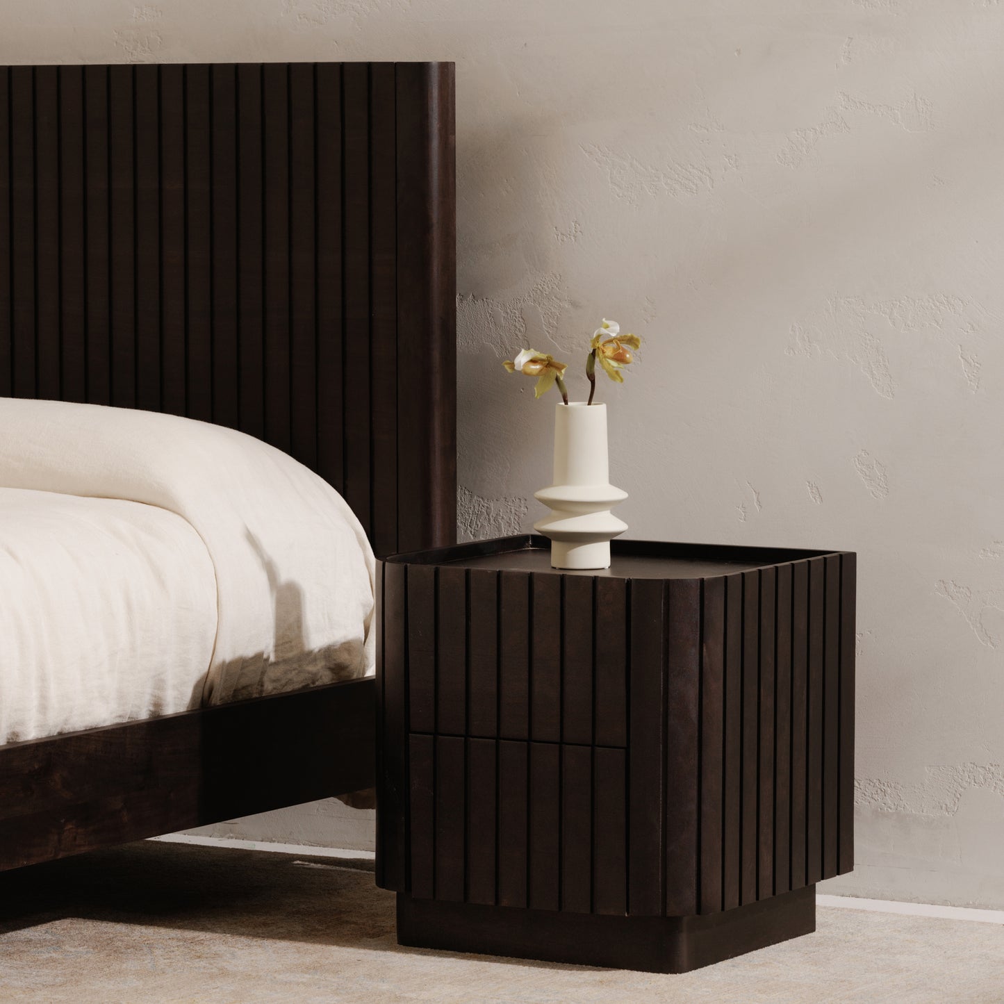 Moes Home Nightstands Povera Black Contemporary Furniture