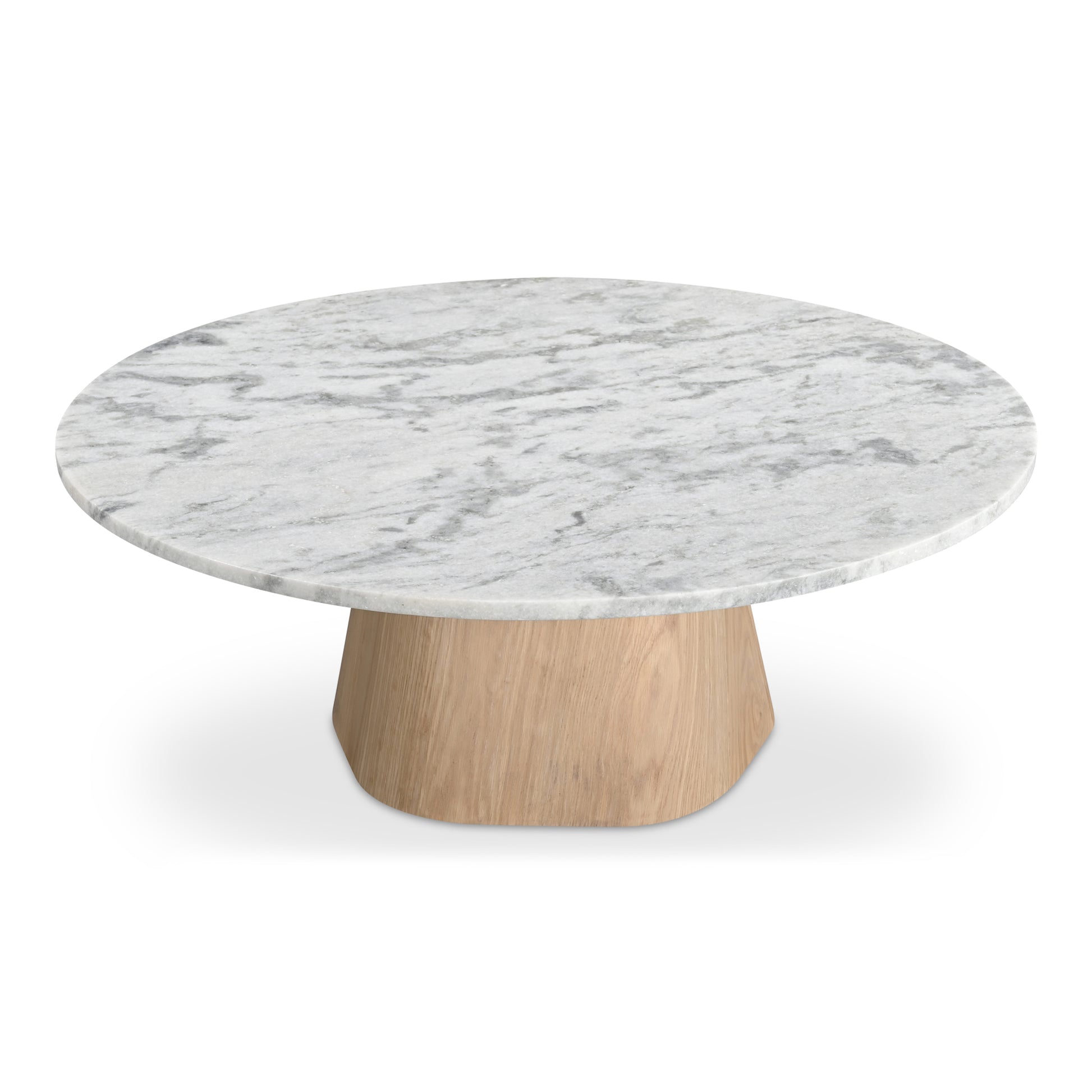 Moes Home Coffee Tables EVELYN White Contemporary Furniture