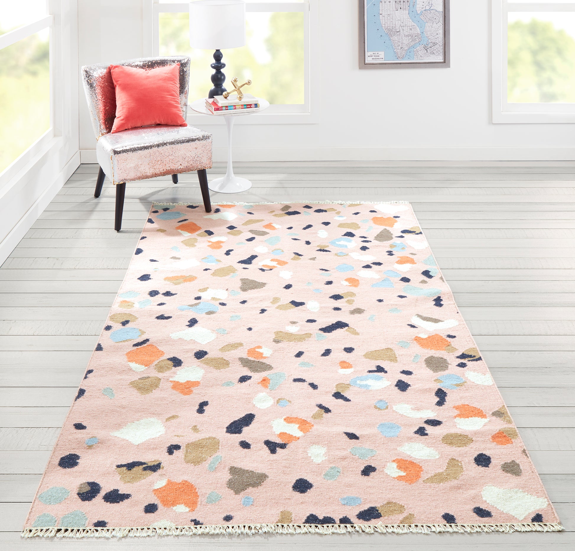 Novogratz Jem  Pink  Contemporary