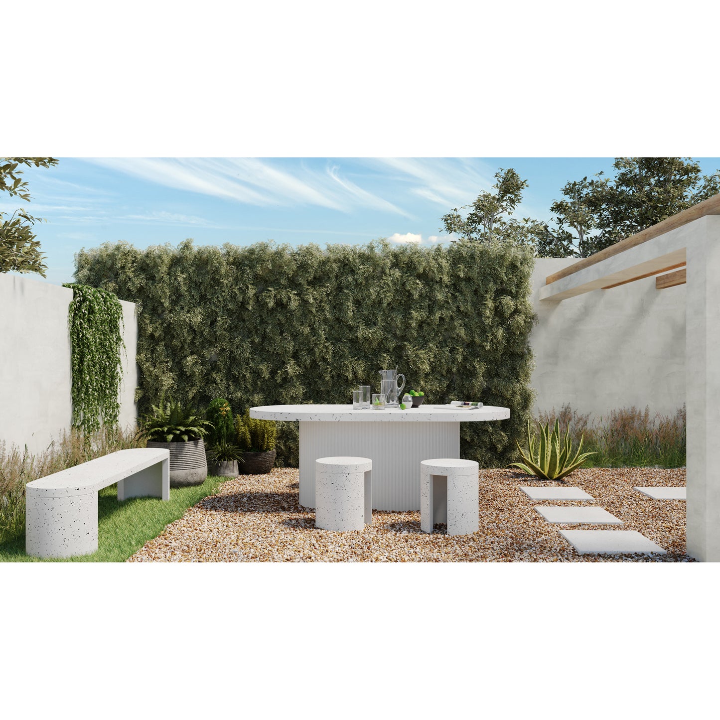 Moes Home Dining Tables Lyon Grey Contemporary Furniture