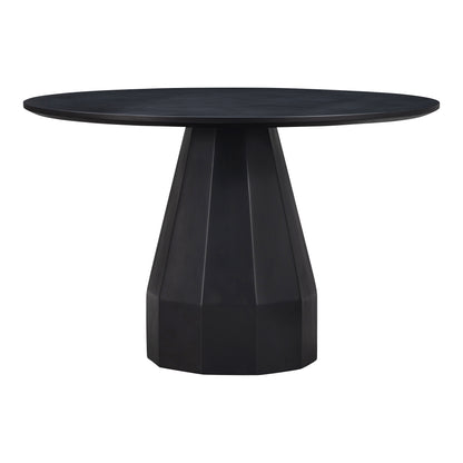 Moes Home Dining Tables Templo Black Contemporary Furniture