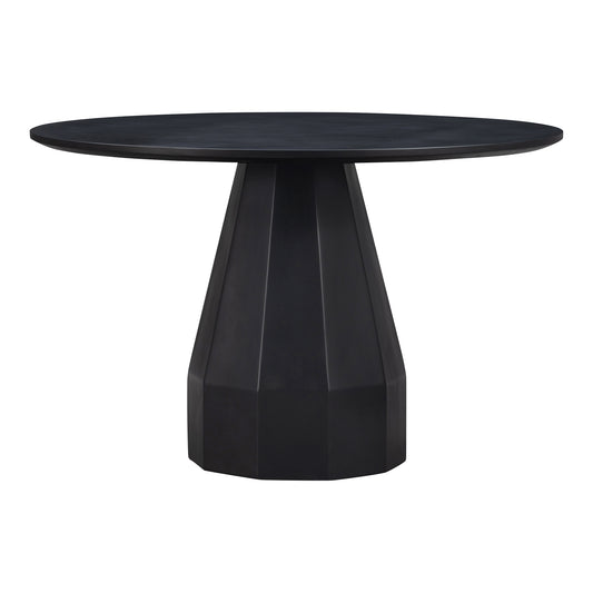 Moes Home Dining Tables Templo Black Contemporary Furniture