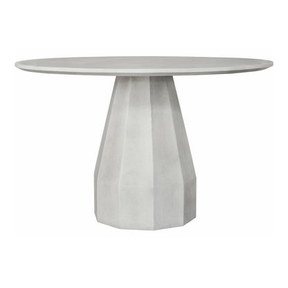 Moes Home Dining Tables Templo White Contemporary Furniture