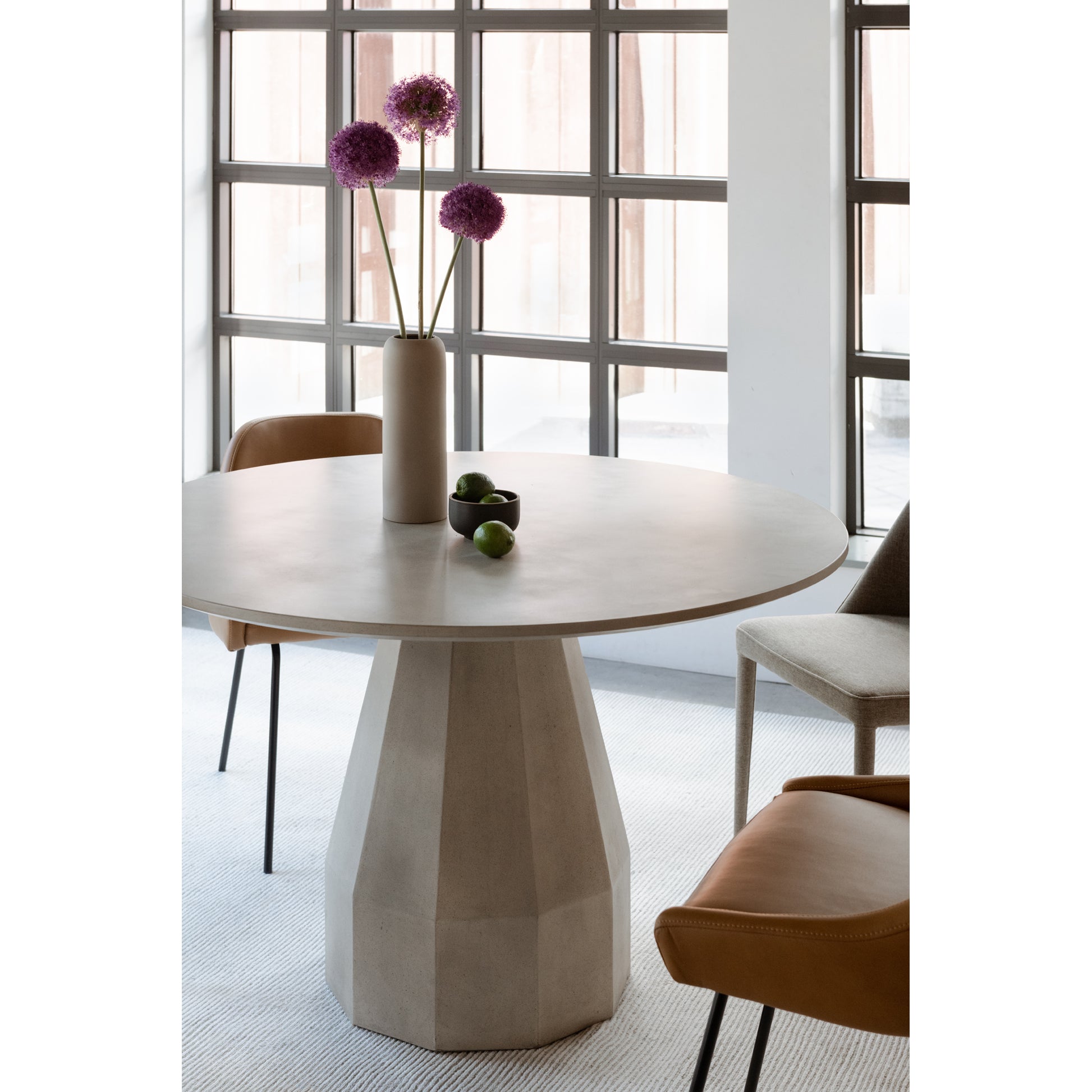 Moes Home Dining Tables Templo White Contemporary Furniture