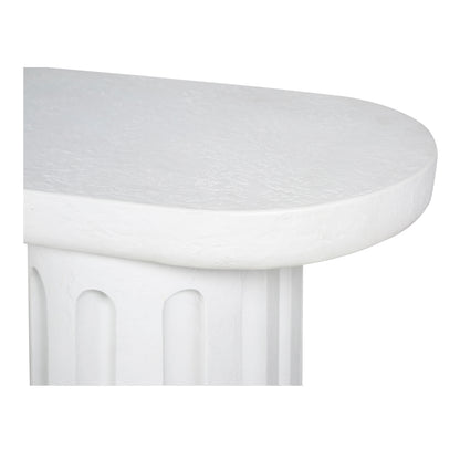 Moes Home Dining Benches ERIS White Contemporary Furniture