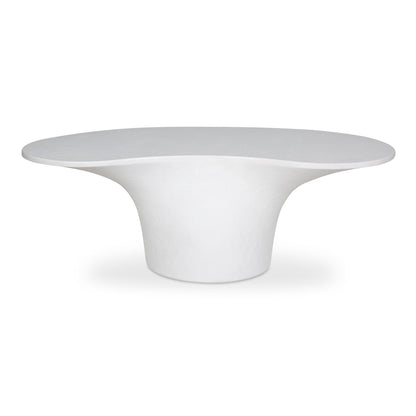 Moes Home Coffee Tables YUMI White Contemporary Furniture