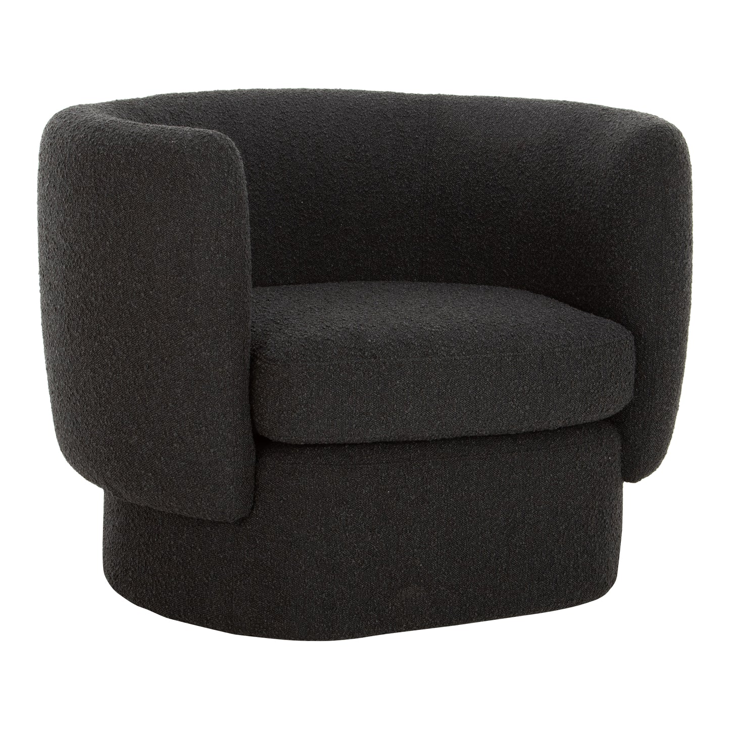 Moes Home Accent Chairs Koba Black Contemporary Furniture
