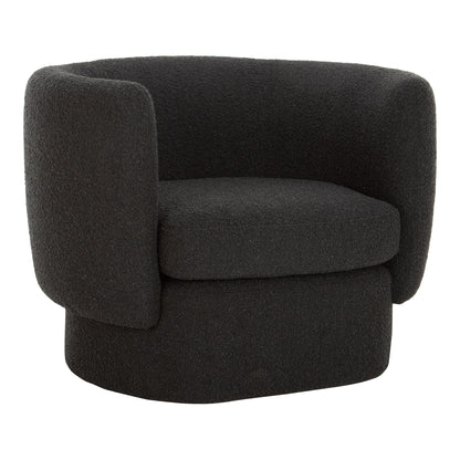 Moes Home Accent Chairs Koba Black Contemporary Furniture