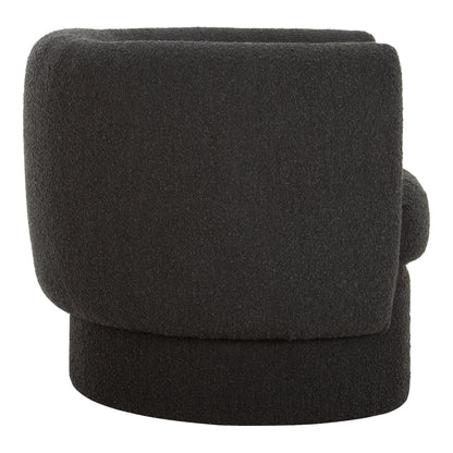 Moes Home Accent Chairs Koba Black Contemporary Furniture