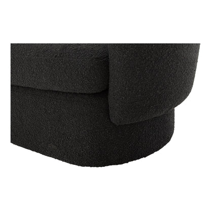 Moes Home Accent Chairs Koba Black Contemporary Furniture