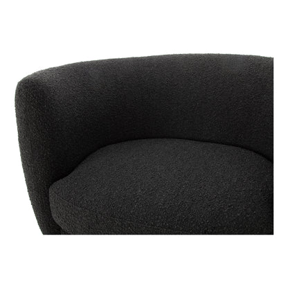 Moes Home Accent Chairs Koba Black Contemporary Furniture