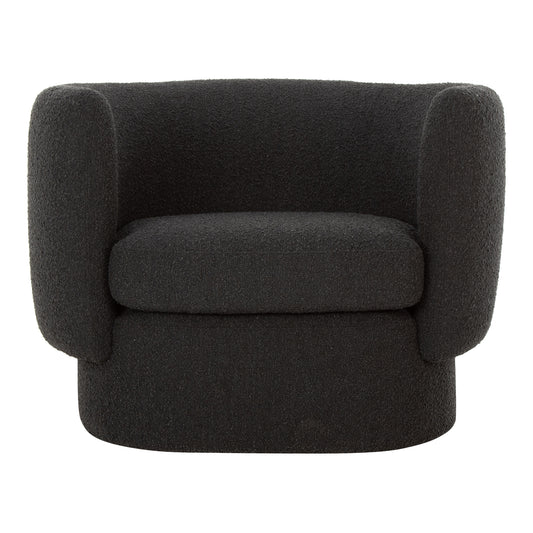 Moes Home Accent Chairs Koba Black Contemporary Furniture