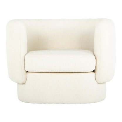 Moes Home Accent Chairs Koba White Contemporary Furniture