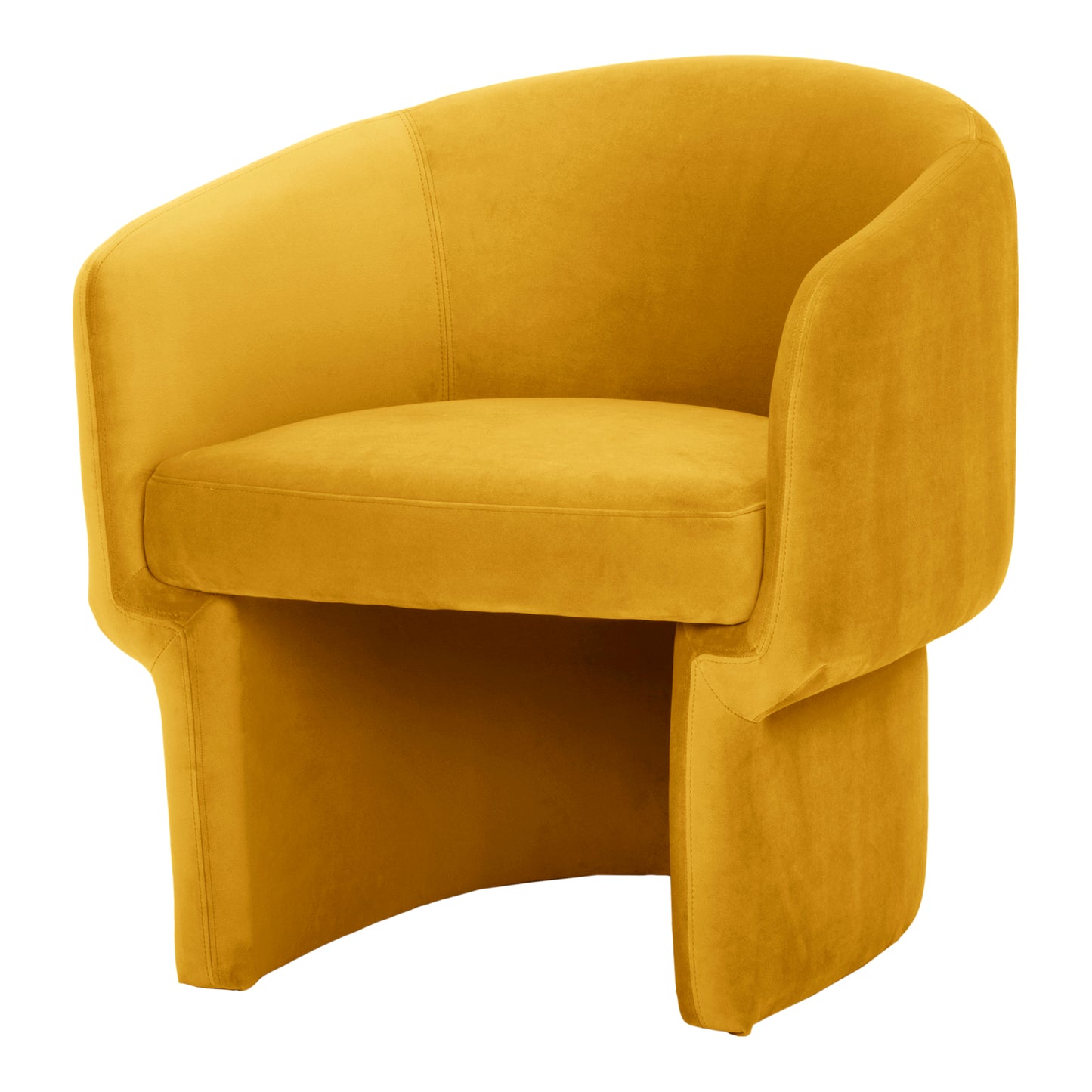 Moes Home Accent Chairs Franco Yellow Art Deco Furniture