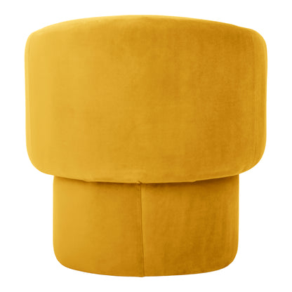Moes Home Accent Chairs Franco Yellow Art Deco Furniture