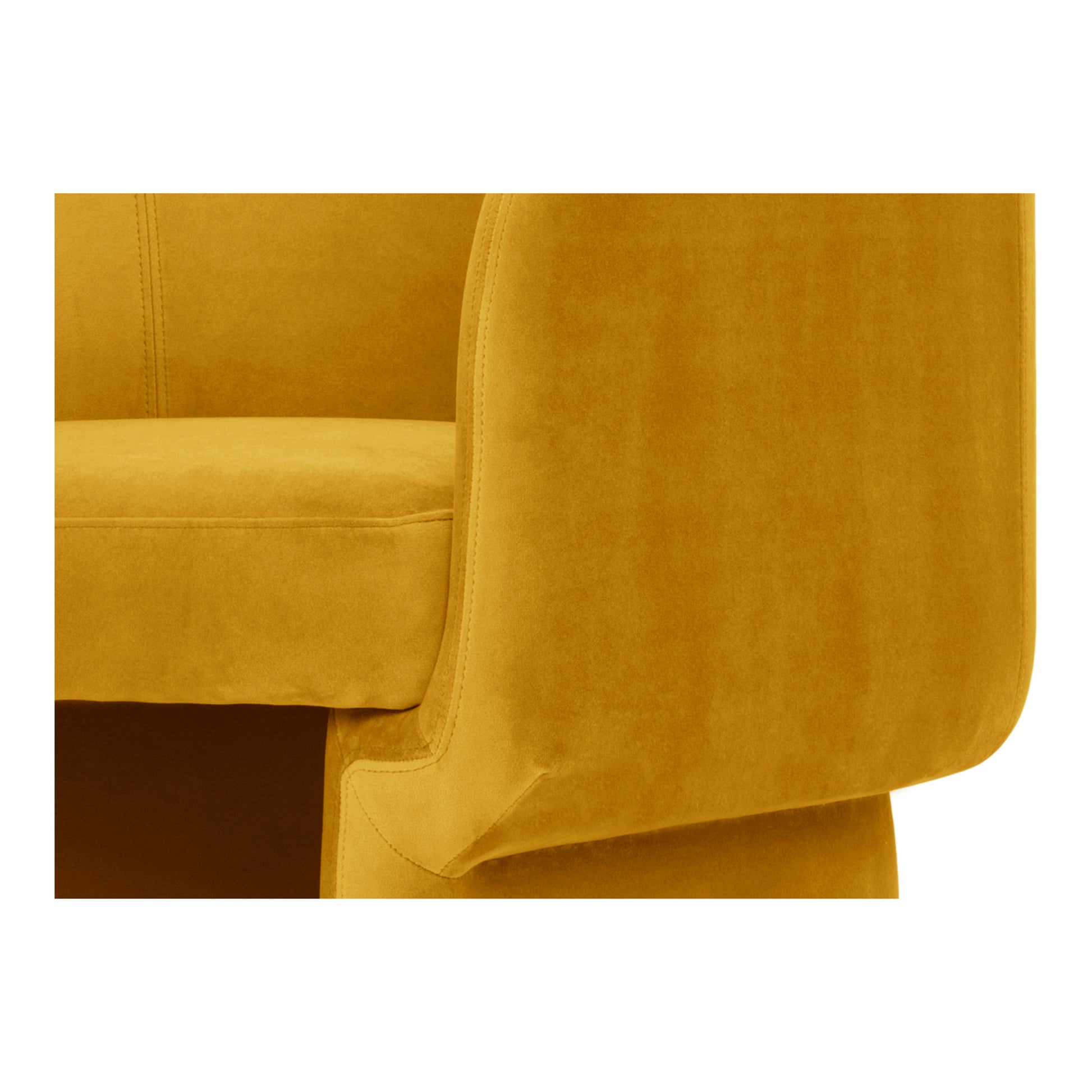 Moes Home Accent Chairs Franco Yellow Art Deco Furniture