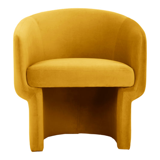 Moes Home Accent Chairs Franco Yellow Art Deco Furniture