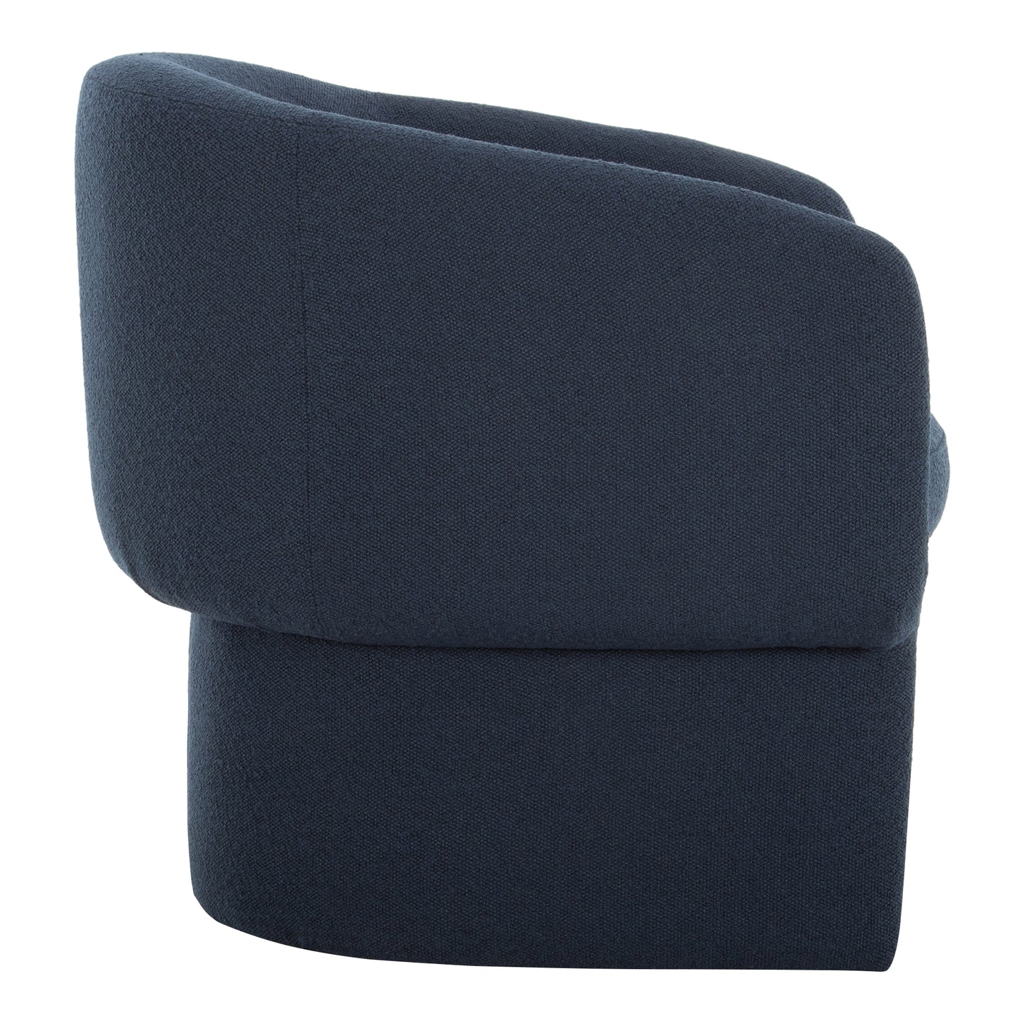 Moes Home Accent Chairs Franco Blue Art Deco Furniture