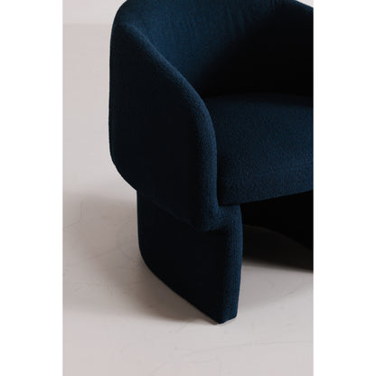 Moes Home Accent Chairs Franco Blue Art Deco Furniture