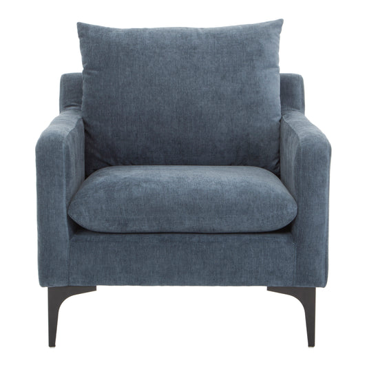 Moes Home Accent Chairs Paris Blue Modern Furniture