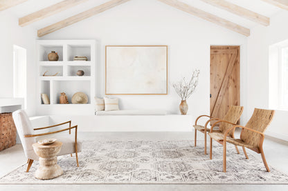 Loloi Joaquin  Ivory Charcoal Traditional