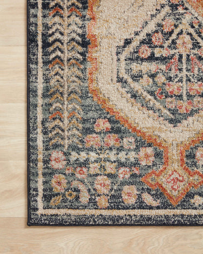 Loloi II Jocelyn  Navy Multi Transitional