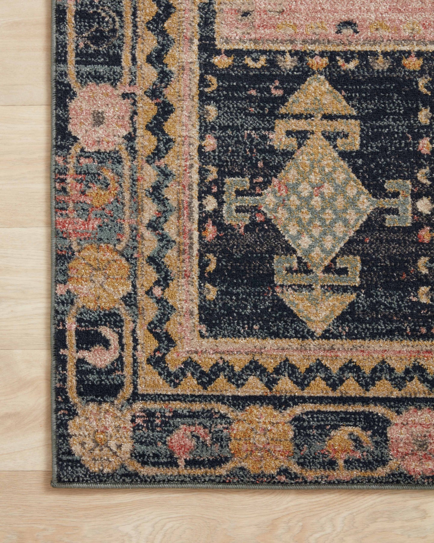 Loloi II Jocelyn  Rose Rose Transitional