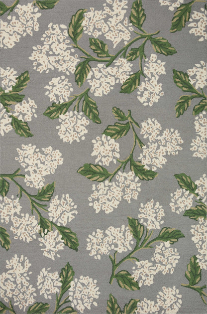 Rifle Paper Co. x Loloi Joie  Grey  Contemporary