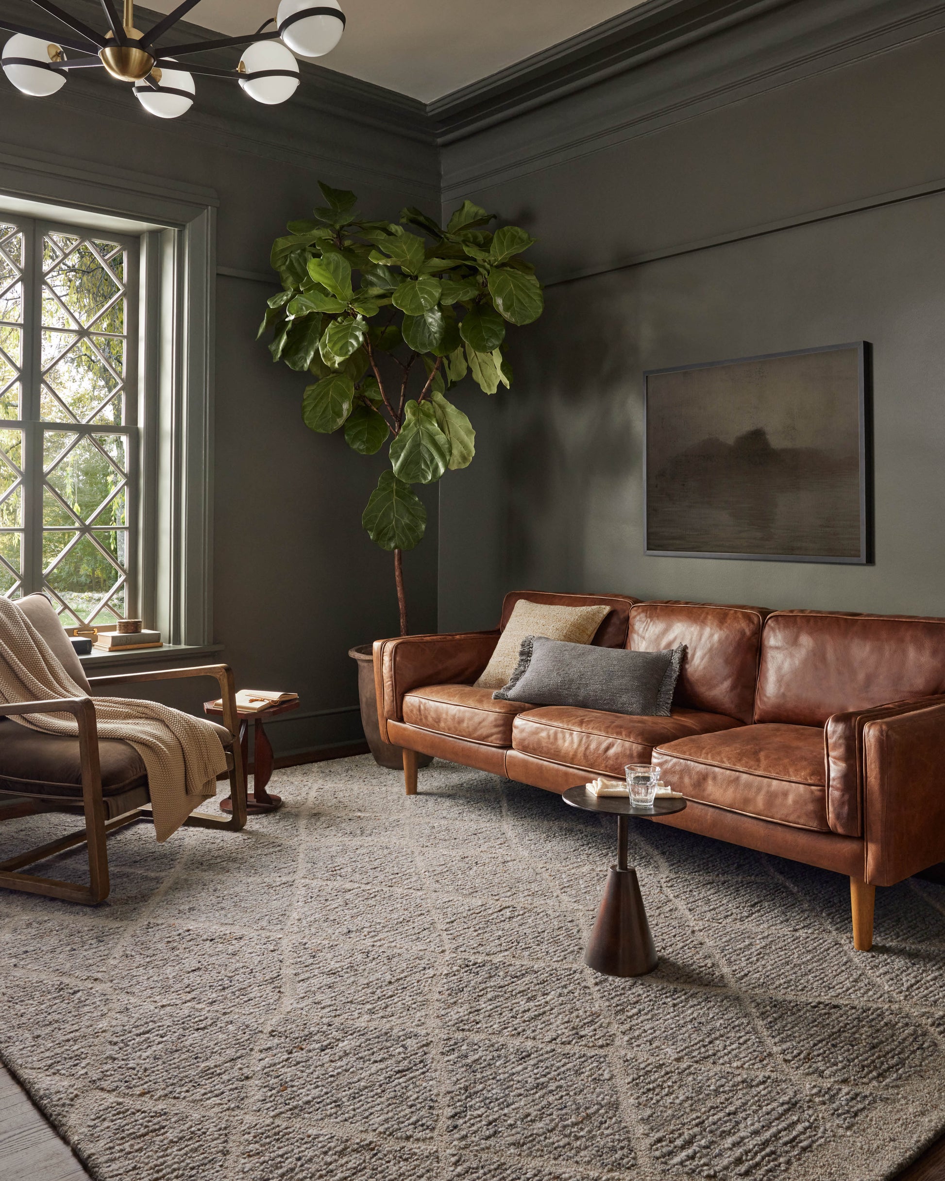 Magnolia Home by Joanna Gaines x Loloi Jones  Pebble  Contemporary